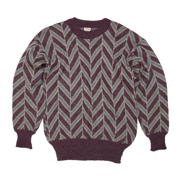 Tetrasvit (Slovakia) 70s, Brushed Yarn, Folk Geometry, Eastern Bloc - Picture 1 of 4